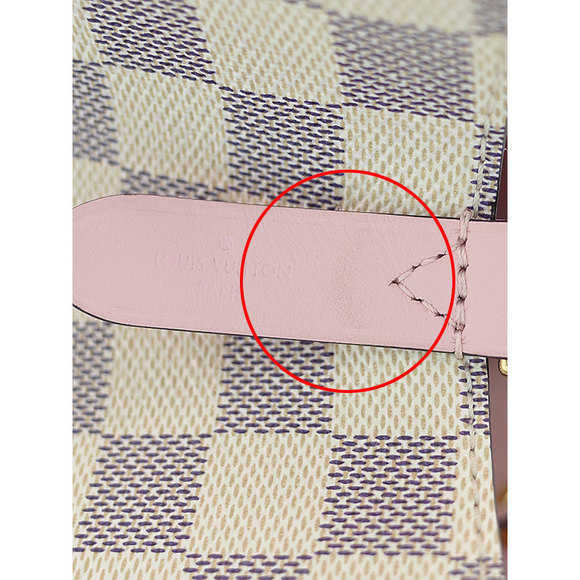 Louis Vuitton Damier Azur Neo Noe Shoulder Bag - Picture 4 of 5